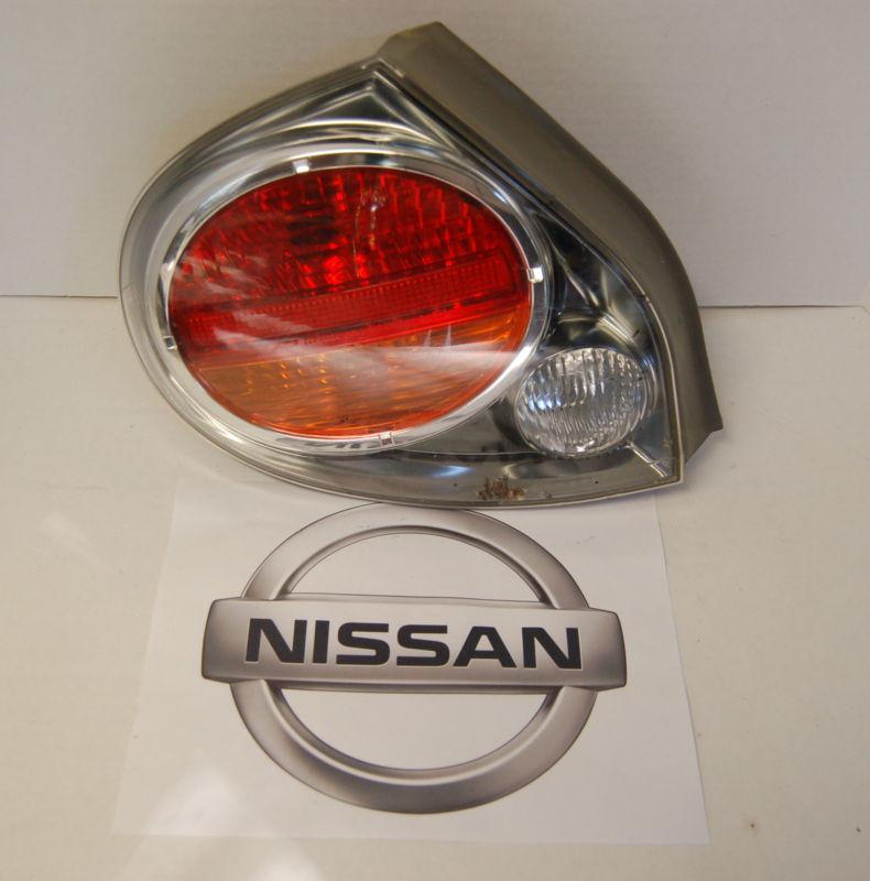 Nissan - oem! 2000 01 02 03 maxima taillight - euro lens - left (driver side)