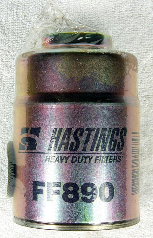 Brand new hastings ff890 diesel fuel filter   rare! fits european nissan & truck