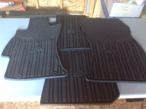 Oem subaru all weather floor mats