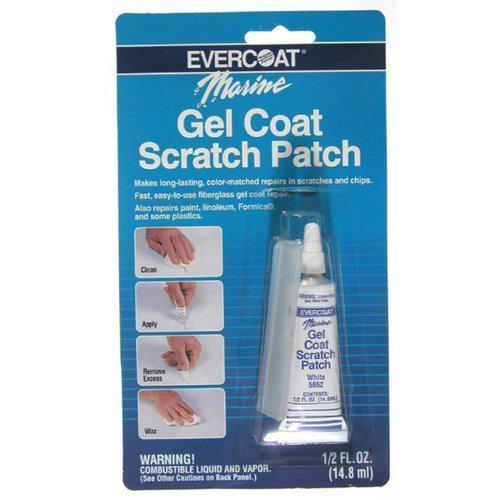 Evercoat fiberglass gel coat scratch patch 1/2oz. clear boats tubs pools