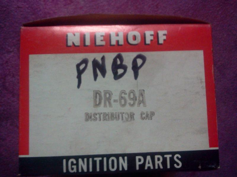 Niehoff dr-69a 4 cyl. distributor cap  77-81 am. motors chevy jeep olds & pont