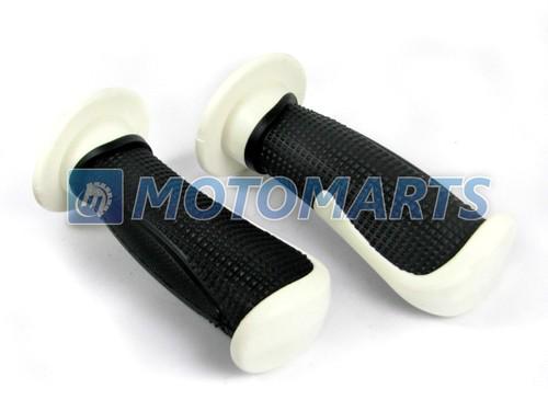 7/8" 22mm white handlebar hand grips for cbr 600 900 1000 rr 954 919 923 1100xx