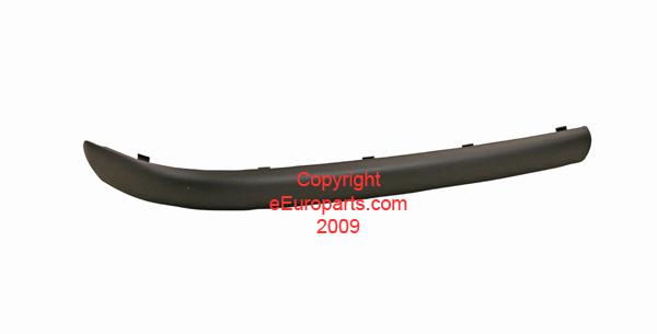 New genuine bmw impact strip - front passenger side 51117030608