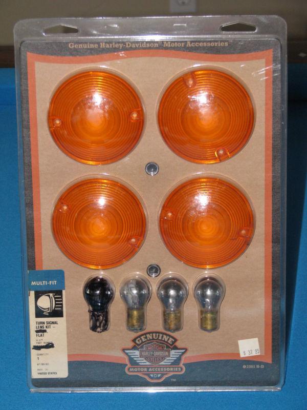 Harley-davidson stock turn signal lens kit