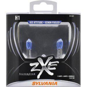 Sylvania silverstar h1 zxe hid xenon bulbs h1sz/2 sz/2 - new set of 2