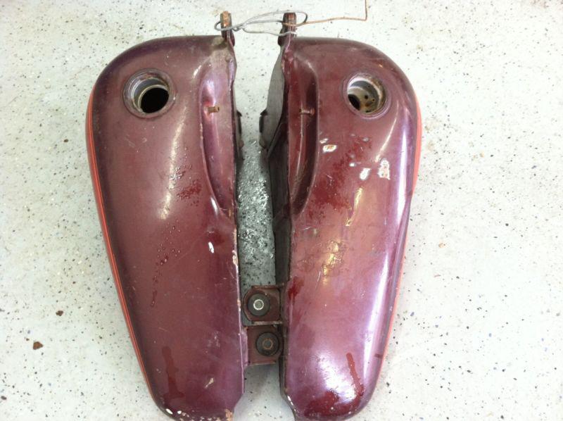 Harley davidson gas tanks from a late model evo 