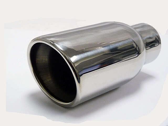 Obx exhaust tip t24 universal 3.5" id 8" long tip new