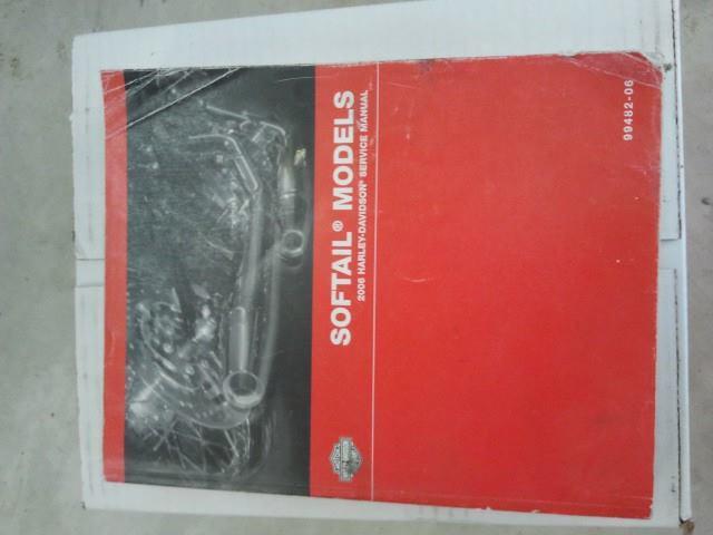 Harley-davidson service manual 2006 soft tail models