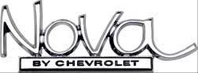 Oer 8728940 emblem trunk chrome nova by chevrolet logo chevy ea