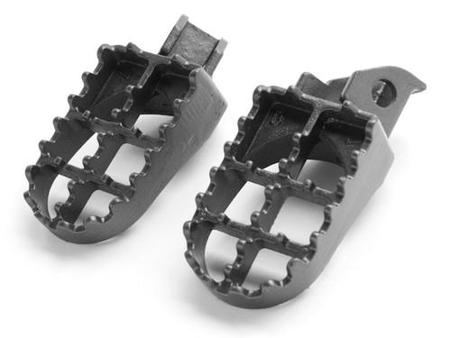 Mx foot pegs motocross dirt bike footrests l & r for 1996-1997 suzuki dr650se