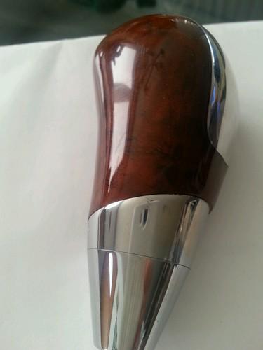 Mercedes shift knob, burl  sl e c s class fine wood