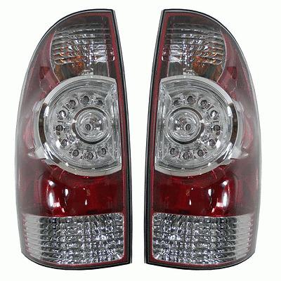 Tail light brake lamp assembly pair set both driver passenger side left+right