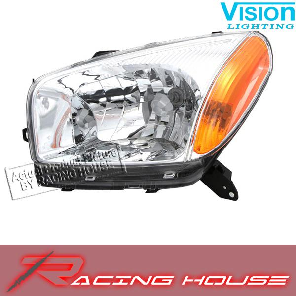 L/h headlight driver side lamp kit unit 2001-2003 toyota rav4 rav 4