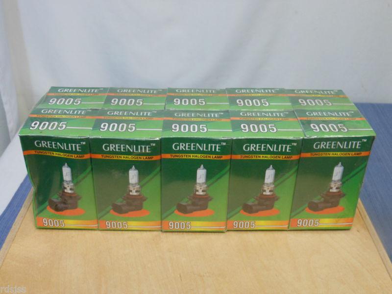 Greenlite 9005 lot of 10 halogen bulbs new in box