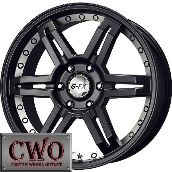 20 black g-fx or7 wheels rims 5x120 5 lug cts bmw 1 3 series acura tl rl gto x3