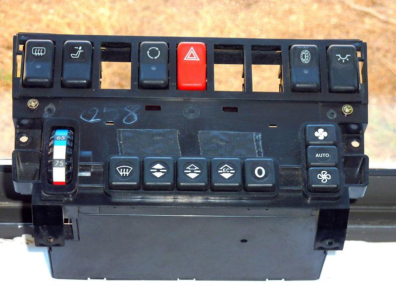 1992-95 mercedes e 400 w124 dash climate control unit  