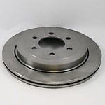 Parts master 126431 rear disc brake rotor