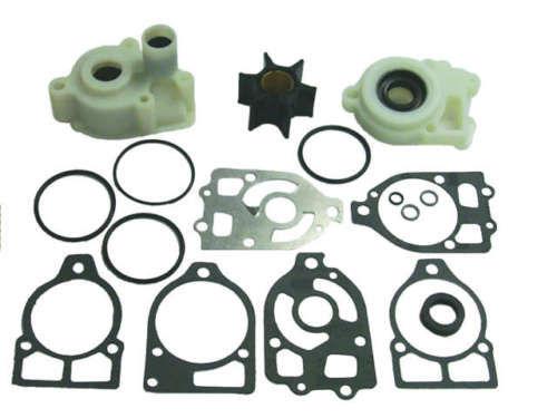 Water pump kit for mercruiser alpha one gen 1 outdrive waterpump kit w/ housings