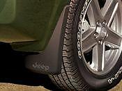 2011 2012 2013 2014 jeep patriot rear molded  splash guards, mopar mud flaps