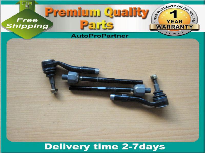 4 inner outer tie rod end bmw e65 e66 760i 760li alpina b7 03-08