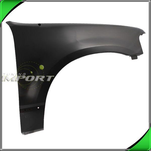 2002-2005 ford explorer passenger front fender primed black steel wo flare right