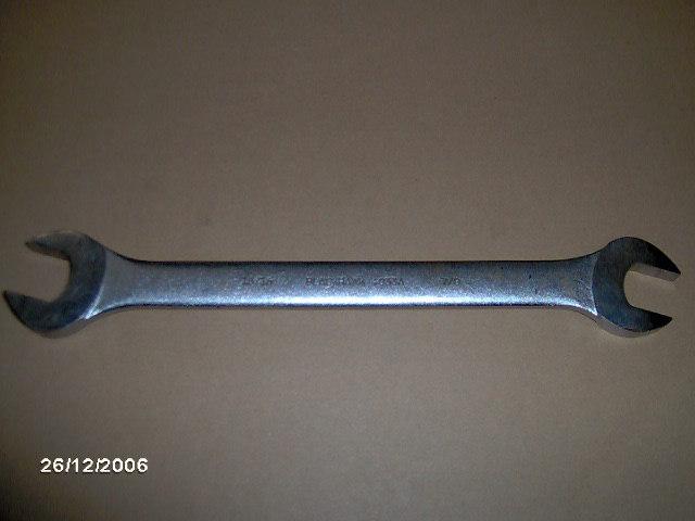 Nice blackhawk open end wrench # 4033a 15/16 & 7/8