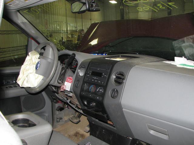 2007 ford f150 pickup front passenger seat belt & retractor only gray