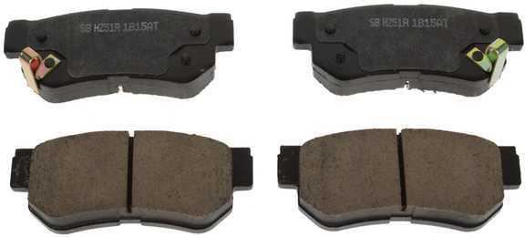 Altrom imports atm d961s - brake pads - rear, ceramic