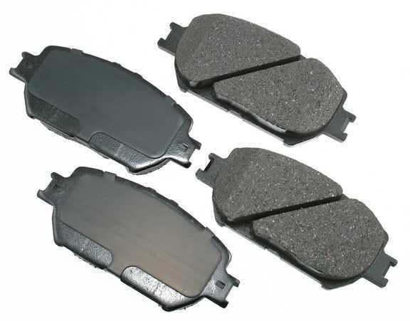 Altrom imports atm d972b - brake pads - front, ceramic