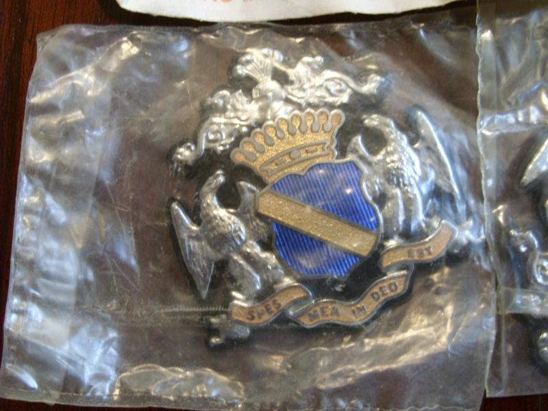 Amc matador cassini spes mea in deo medallion emblem - nos qty 2