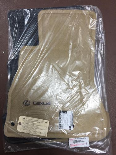 Lexus sc430 2006-2010 4 pcs camel carpet oem pt208-24060-14