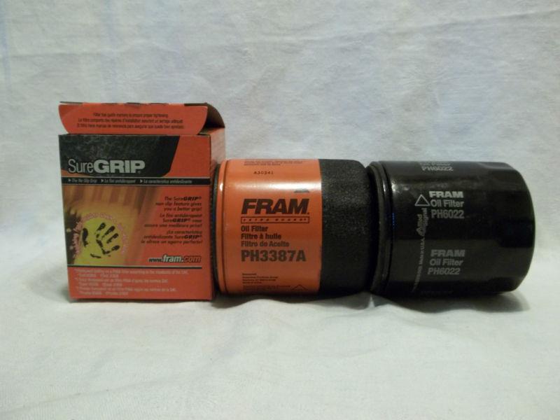 Ph3387a & ph6022 fram oil filter new in box