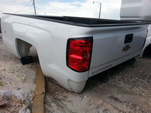 2015 2014 chevrolet silverado 8&#039; pick up bed assembly chevy factory take off bed