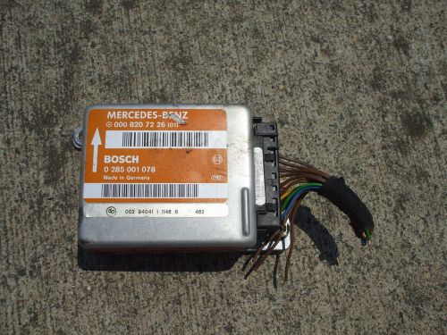 Mercedes-benz w124 air bag control module 000 820 72 26 computer