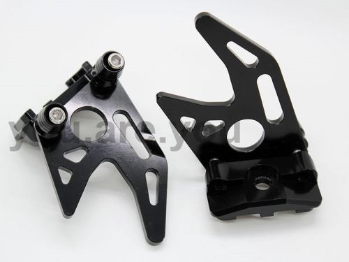 Black cnc billet swingarm spool slider adapter mount fr yamaha yzf r25 2014-2016