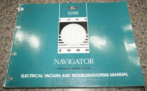 1998 lincoln navigator factory electrical wiring diagrams evtm book