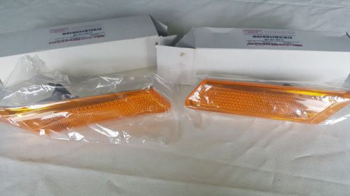 2005 - 2011 porsche 911 carrera 997 side marker lights oem set of 2, left/right