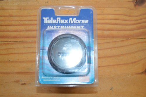 Teleflex boat engine gauge round hour meter  56966p