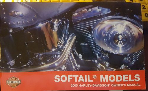 Harley davidson 2005 softail owners manual