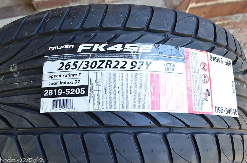 Purchase 1 New 265 30 22 Falken FK452 Tire in Philadelphia ...