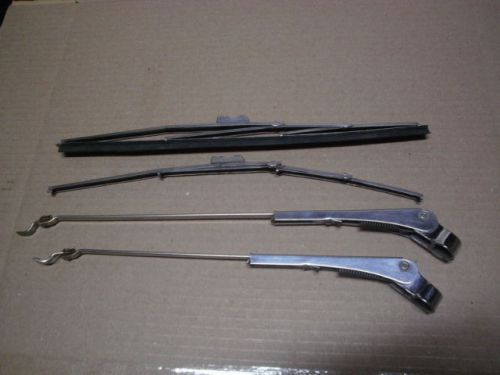 1955 1956 1957 chevy belair nomad 210 150 - trico wiper arms &amp; blades - r&amp;l