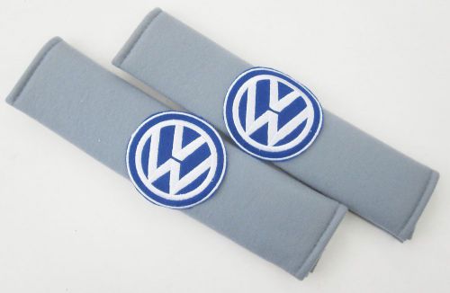 2 pcs car comfortable seat belt seatbelt shoulder pads cover vw volkswagen 2g