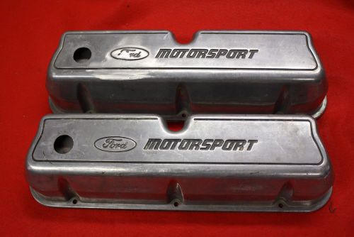 Ford motorsport aluminum valve covers - street machine - racing