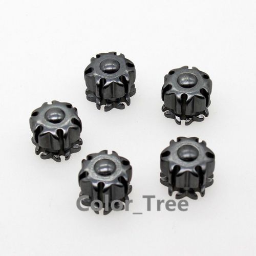 5xgray cnc tire air valve stem pressure dust cap piston for yamaha r1 r6 r3 r4