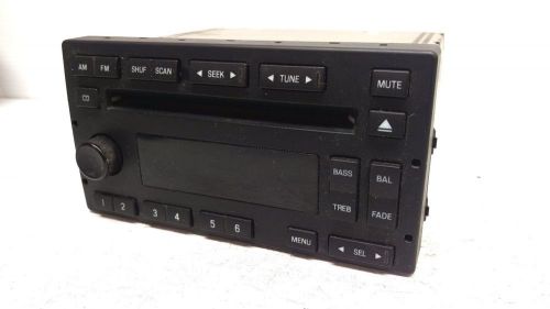 Ford oem single cd radio crown vic marauder grand marquis 04 05 06 07 08 09 10