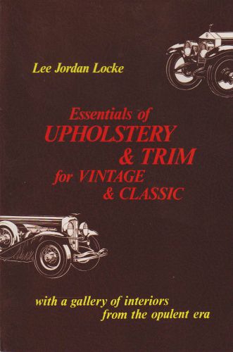 Auto upholstery and trim for vintage &amp; classic cars