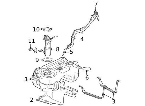 Genuine fuel pump assy seal 22681652