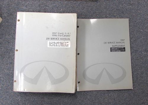 1997 infiniti j30 y32 series service repair manual set