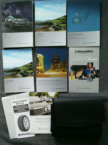 2012 mercedes-benz cls class cls550 cls550 4matic cls63 amg owner&#039;s manual #199