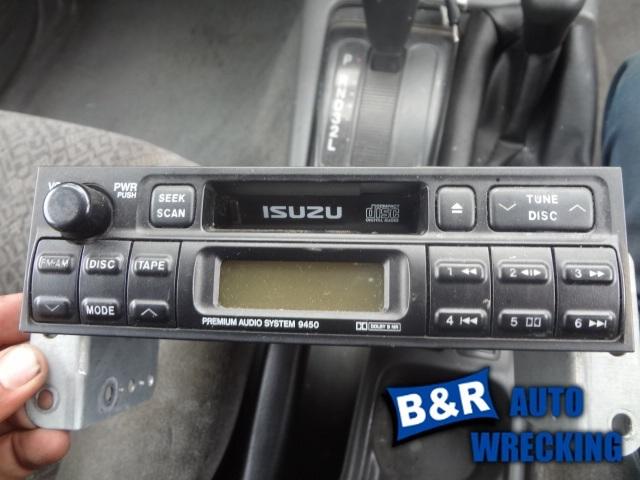 Radio/stereo for 00 01 02 isuzu rodeo ~ 2 dr sport 4 dr recvr am-fm-cass 6 spkrs